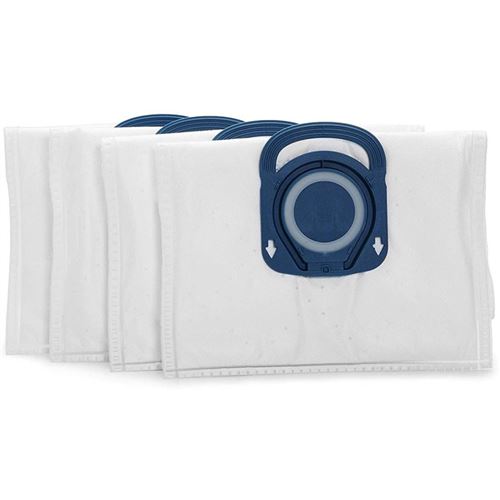 Lot De 4 Sacs à Poussière Haute Filtration Hygiène + pour Aspirateurs Traîneaux Rowenta Réf. : Zr200520