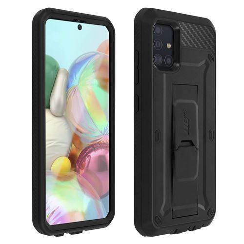 supercase Samsung Galaxy A71 Unicorn Beetle Pro étui téléphone mobile (black)