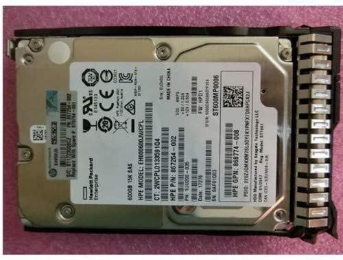 Hpe Enterprise - Disque Dur - 900Go - Échangeable à Chaud - 2.5" Sff - Sas 12Gb/S - 15000 Tours/Min - avec Support pour HP Smartdrive