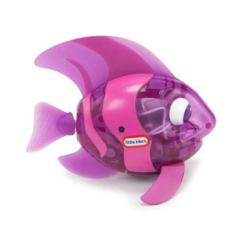 little tikes poisson jouet de bain flicker violet