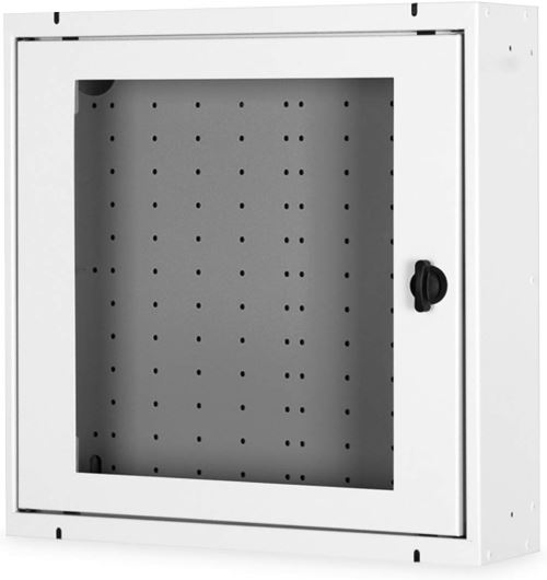 DIGITUS DN-WM-HA-40-SU-GD étagère 30 kg Wall Mounted Rack Grey - Étagères (30 kg, Wall Mounted Rack, Grey, IP20, Glass,Steel, 400 mm)