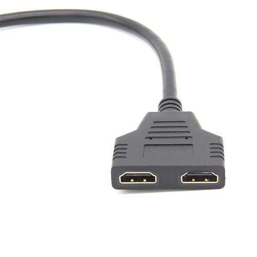 Adaptateur 2 ports Cable HDMI pour Television LOEWE TV Console
