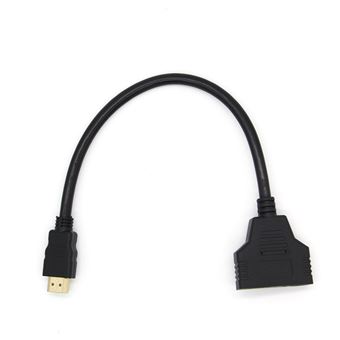 Adaptateur 2 ports Cable HDMI pour Television LOEWE TV Console