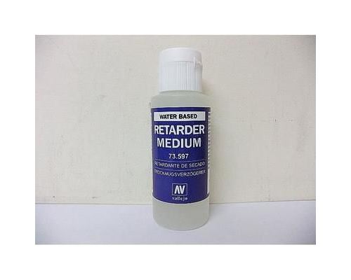VAL73597 - Vallejo Medium - Retarder 60ml - Modélisation plastique Peintures