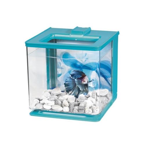 marina aquarium ez care pour betta - 2,5 l - bleu