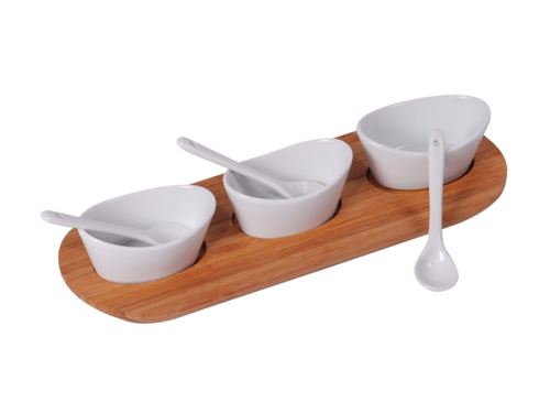Mk bamboo berlin - set coupelles apéritif (7 piéces) mkb-28808