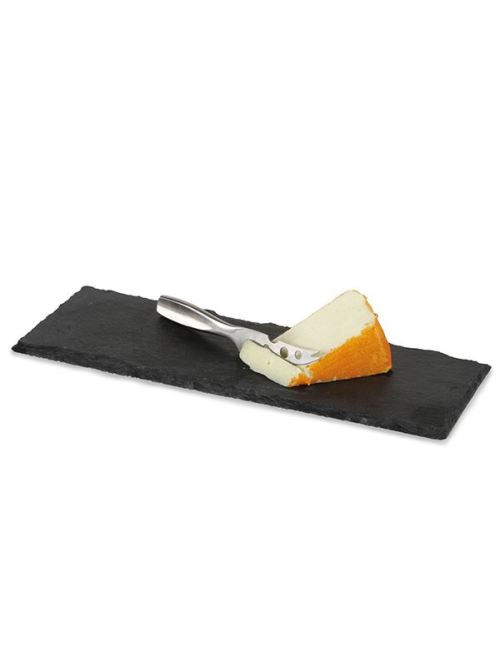 Couteau + plateau à fromage en ardoise 'cheesy monaco' - boska