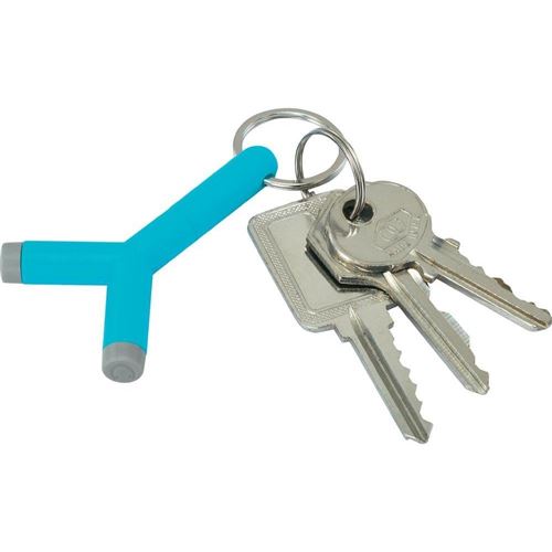 Adaptateur Y SpeaKa Professional 1162502 [1x Jack mâle 3.5 mm - 2x Jack femelle 3.5 mm] 0.00 m turquoise