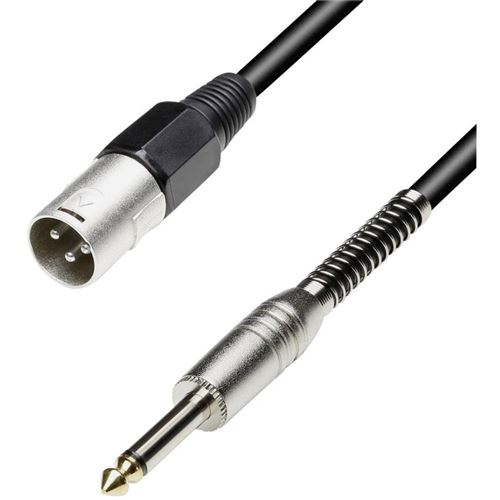 XLR M/Jack M stéréo 6,3 mm – 3 m