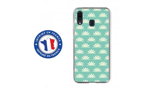 Coque souple pour Samsung Galaxy A20 avec impression Motifs retro 4