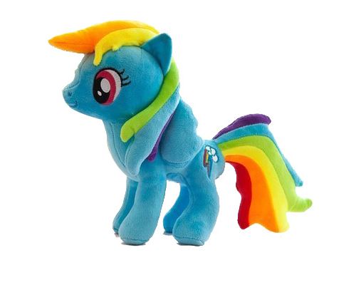 Peluche My Little Pony Rainbow Dush 30 cm
