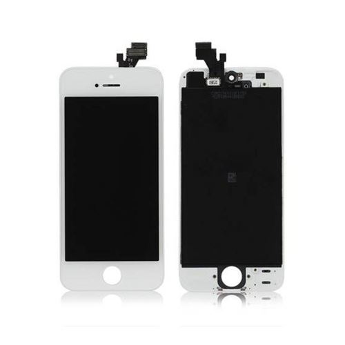 Bloc lcd + tactile iphone 5 non assemble blanc