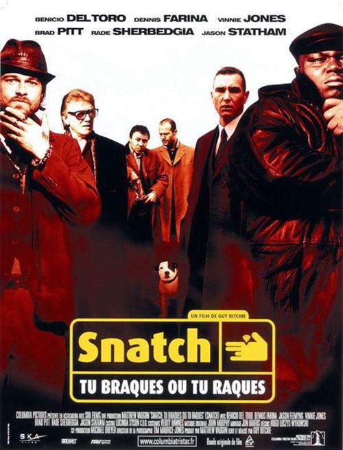 Snatch : Tu Braques Ou Tu Raques - AFFICHE CINEMA ORIGINALE