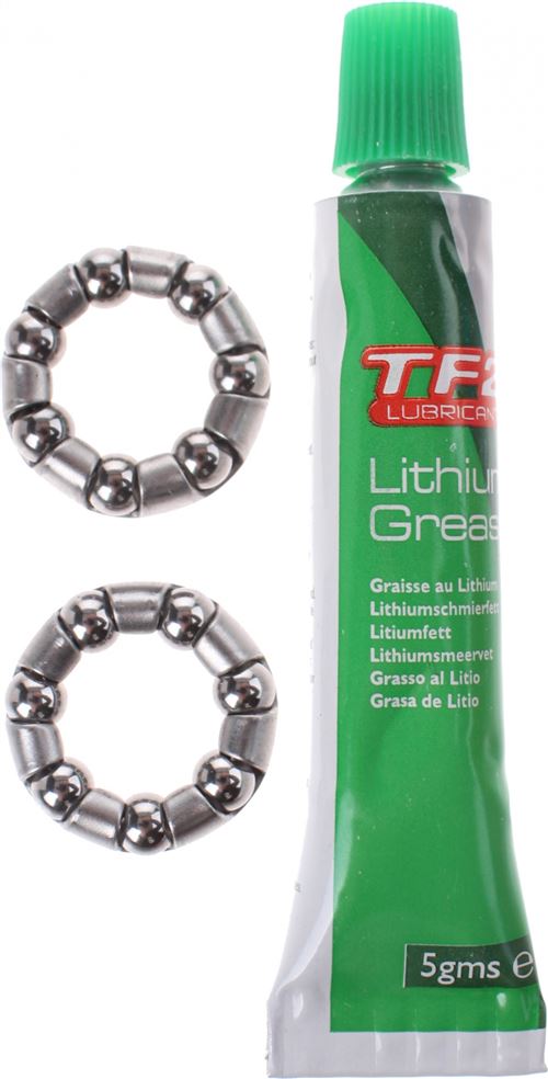 Weldtite des bagues de roulement avec le lithium 7 16/03 pouces balles de 3-pièce