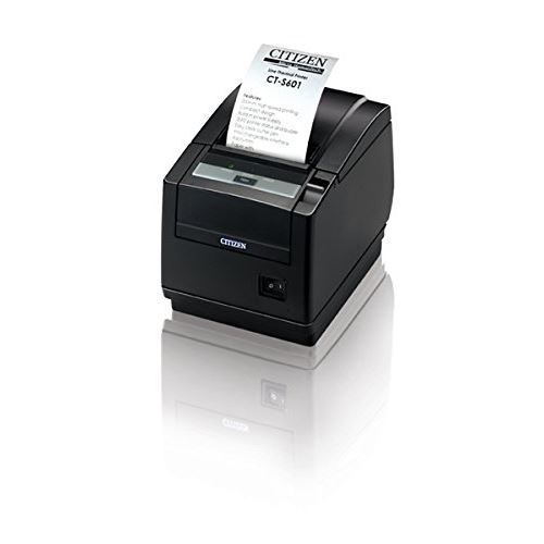 Citizen CT-S601II Thermique directe POS printer 203 x 203DPI - Imprimantes à reçu de point de vente (Thermique directe, POS printer, 1,5 x 3 mm, 200 mm/sec, 203 x 203 DPI, 65-75/75-150)
