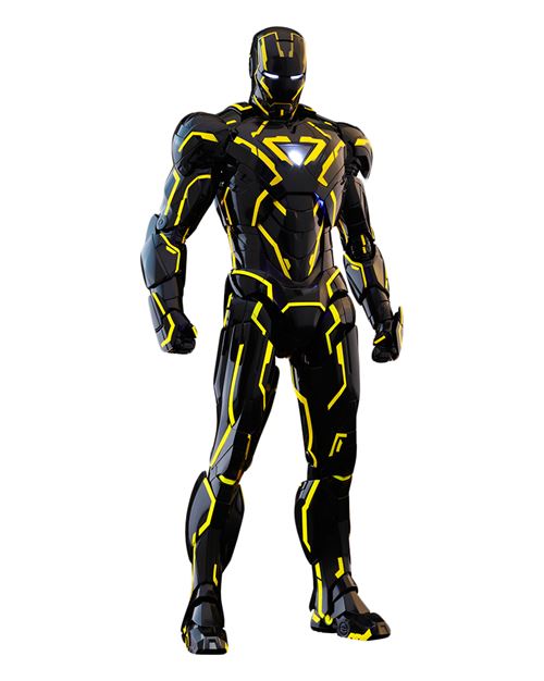 Figurine Hot Toys MMS523D29 - Marvel Comics - Iron Man 2 - Neon Tech Iron Man 2.0