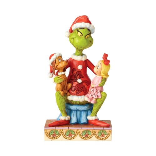 Dr. Seuss The Grinch avec Cindy et Max Figurine