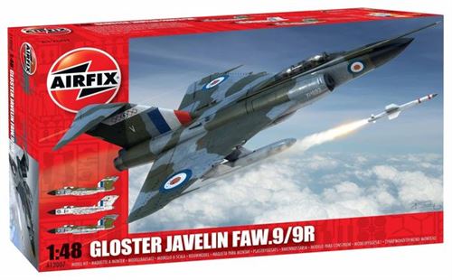 AIRFIX Maquette avion  Gloster Javelin FAW9/FAW9R NEW TOOL- 1/48 - Maq