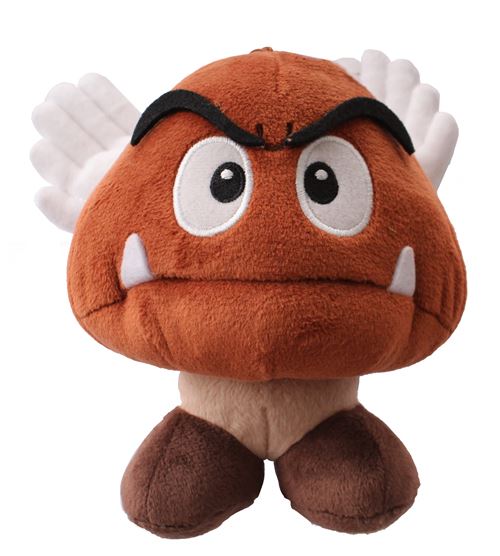Little Buddy peluche Super Mario Bros. Paragoomba15 cm marron