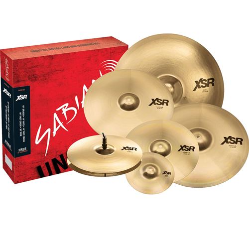 SABIAN PSA XSR5007SB - Set harmonique - Promo Super Set + CH18 et S10 offertes