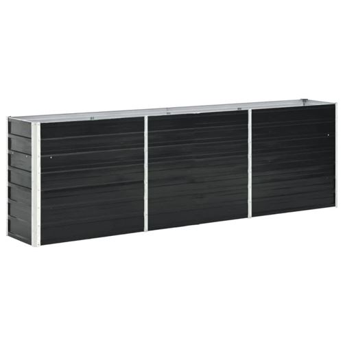 Vidaxl Lit Surélevé 240X40x77 Cm Anthracite - Image 3