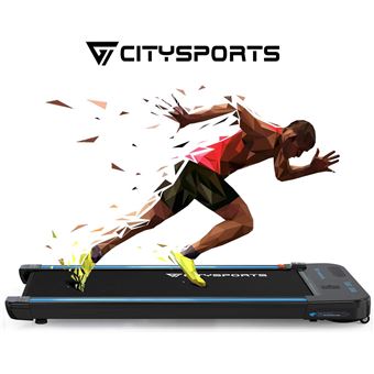 340 sur tapis de marche et de course pliable citysports wp2 moteur silencieux 440w bluetooth jusqu a 6 km h machines de cardio training achat prix fnac