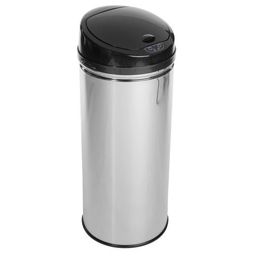 Clean house - Poubelle Automatique - 42 L - Inox