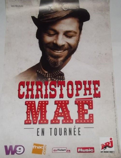 Christophe MAE - 80x120 cm - AFFICHE / POSTER