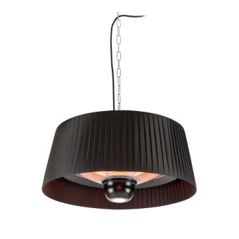 80 Sur Blumfeldt Venice Heat Chauffage De Terrasse Suspendu Infrarouge Puissances 800 1000 1800w Telecommande Look Retro Noir Achat Prix Fnac