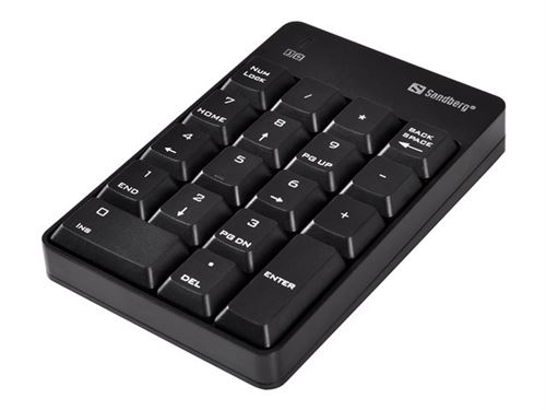 Sandberg Numeric 2 - Pavé numérique - sans fil - 2.4 GHz