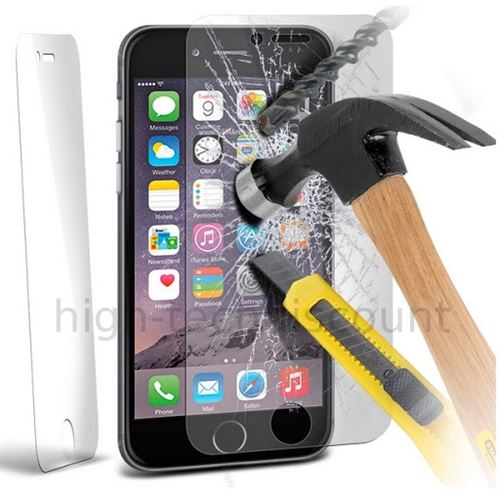 Film de protection vitre verre trempe transparent pour Apple iPhone 6 Plus - htdmobiles