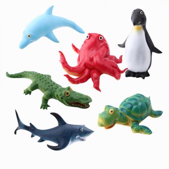 animaux marins jouets en plastique