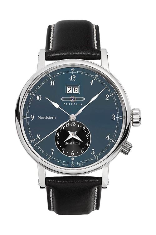 Zeppelin Watches - 7540-3 - Montre Homme - Quartz Analogique - Bracelet Cuir Noir