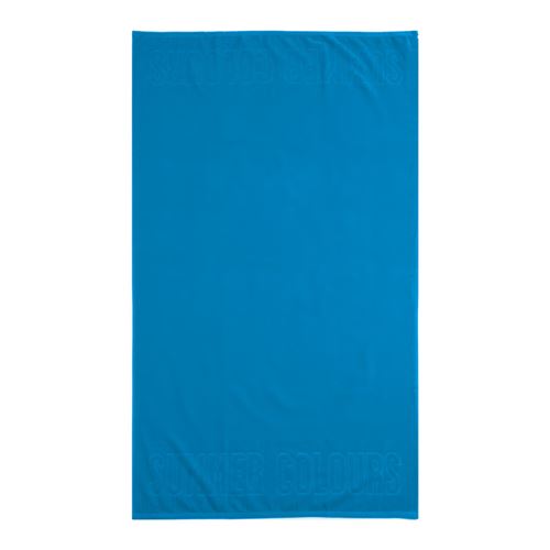 Drap de plage uni 100% coton 420gr/m2 100x180cm SUMMER