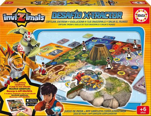 Invizimals Jeu de societé avec réalité augmentée