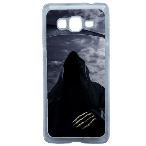 Coque Death Compatible Samsung Grand Prime Transparent