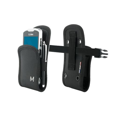 Mobilis REFUGE Holster M - Cameratas for cell phone / handheld - 1680D polyester - zwart