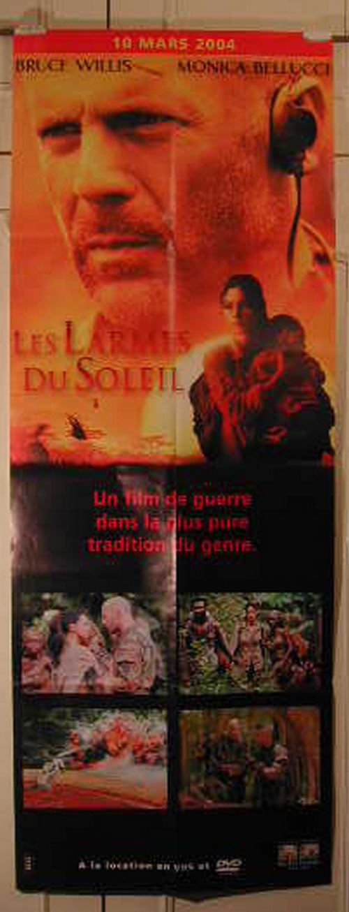 Les Larmes du Soleil - 57x156 cm - AFFICHE / POSTER État correct -  reconditionné disponible sur Fnac