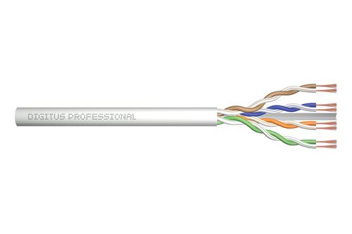 Digitus Gris Cat 6A U-Utp Patch Cable Raw Length 305M Grey