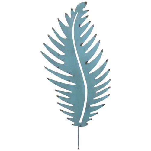 Aubry Gaspard - Feuille déco en métal antique à planter