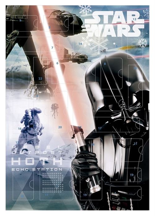 Calendrier de l'avent star wars ecriture et création