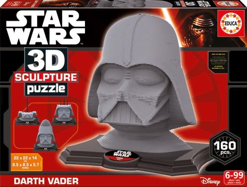 Star Wars Puzzle 3-D 160 pcs Dart Vader