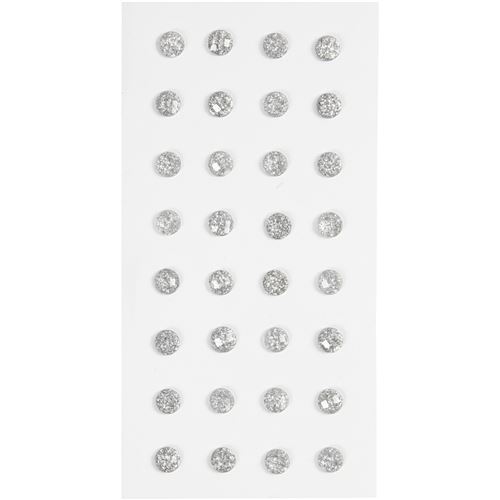 Happy Moments strass argent 8 mm 32 pcs