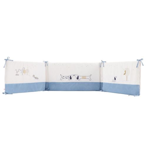 Tour de lit Veloudoux® Aston & Jack Fancy Dogs