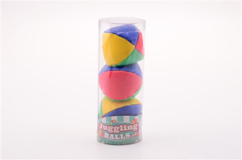 Balles de jonglage Funtoy 3 pièces en tube