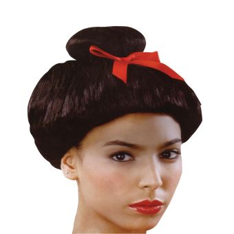 perruque chignon deguisement