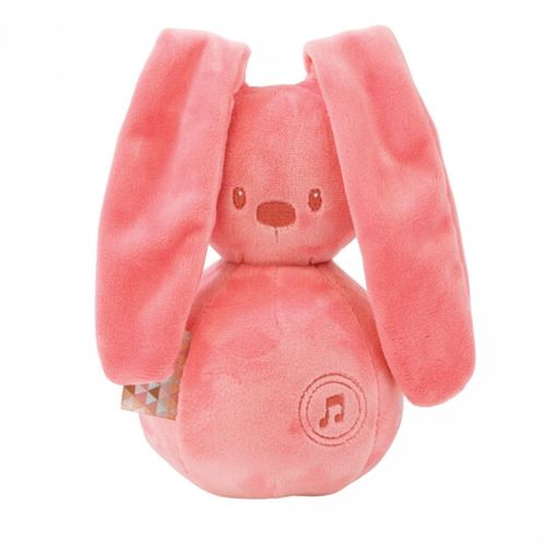 Peluche musicale lapidou corail - nattou