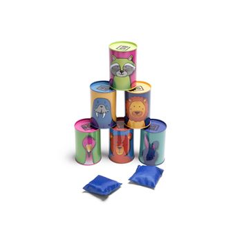BS Toys Jet d'étain Multicolor 10 x 10 x 6 cm 6 pièces