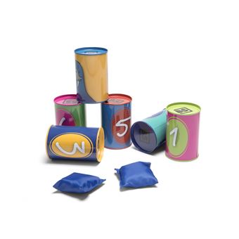 BS Toys Jet d'étain Multicolor 10 x 10 x 6 cm 6 pièces