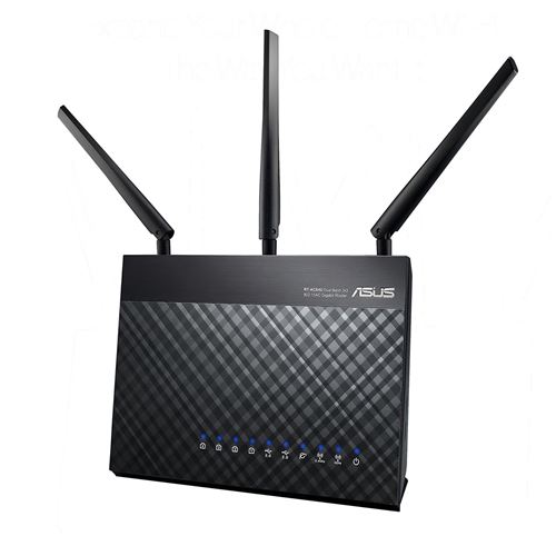 ASUS DSL-AC68U - routeur sans fil - modem ADSL - 802.11a/b/g/n/ac - Ordinateur de bureau